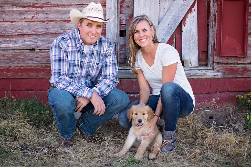 Ty & TaLisa >> Engaged at Bayside Golf Course in Ogallala Nebraska